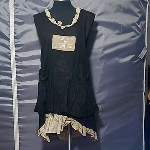 Magnolia Pearl Linen Apron